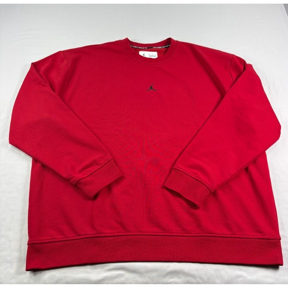Jordan Other - Air Jordan Sweatshirt Mens 2XL Red Crossover Pullover Crew Neck Stretch